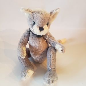 Vtg "Fairchild" Ty Beanie Attic Treasures Collection "While the Cats Away" 1993